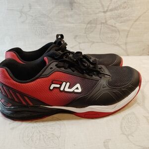 Fila Black and Red Men's Sneakers